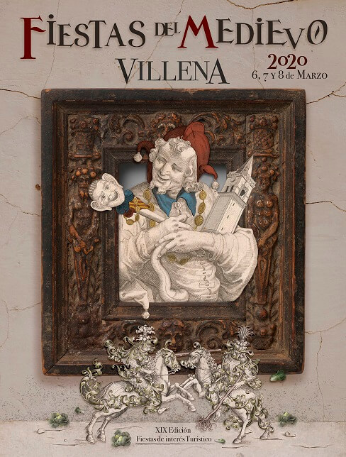 Cartel de la Fiestas del Medievo en Villena